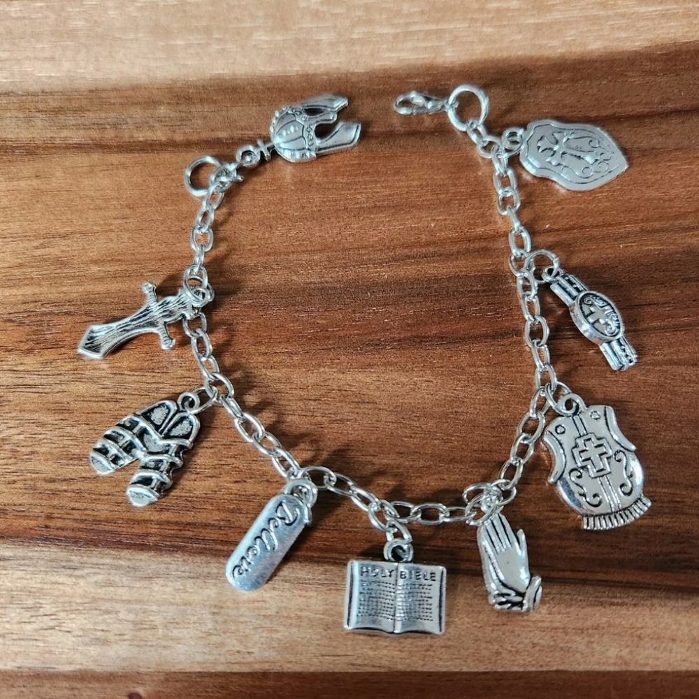 Religious Charm Bracelet